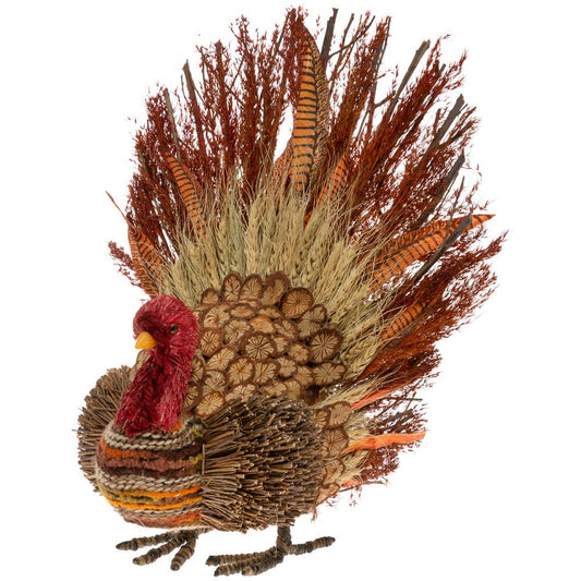 Lance Thanksgiving Lg Twig Feather Turkey