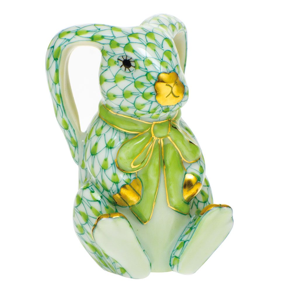 Herend Bunny Ears Key Lime