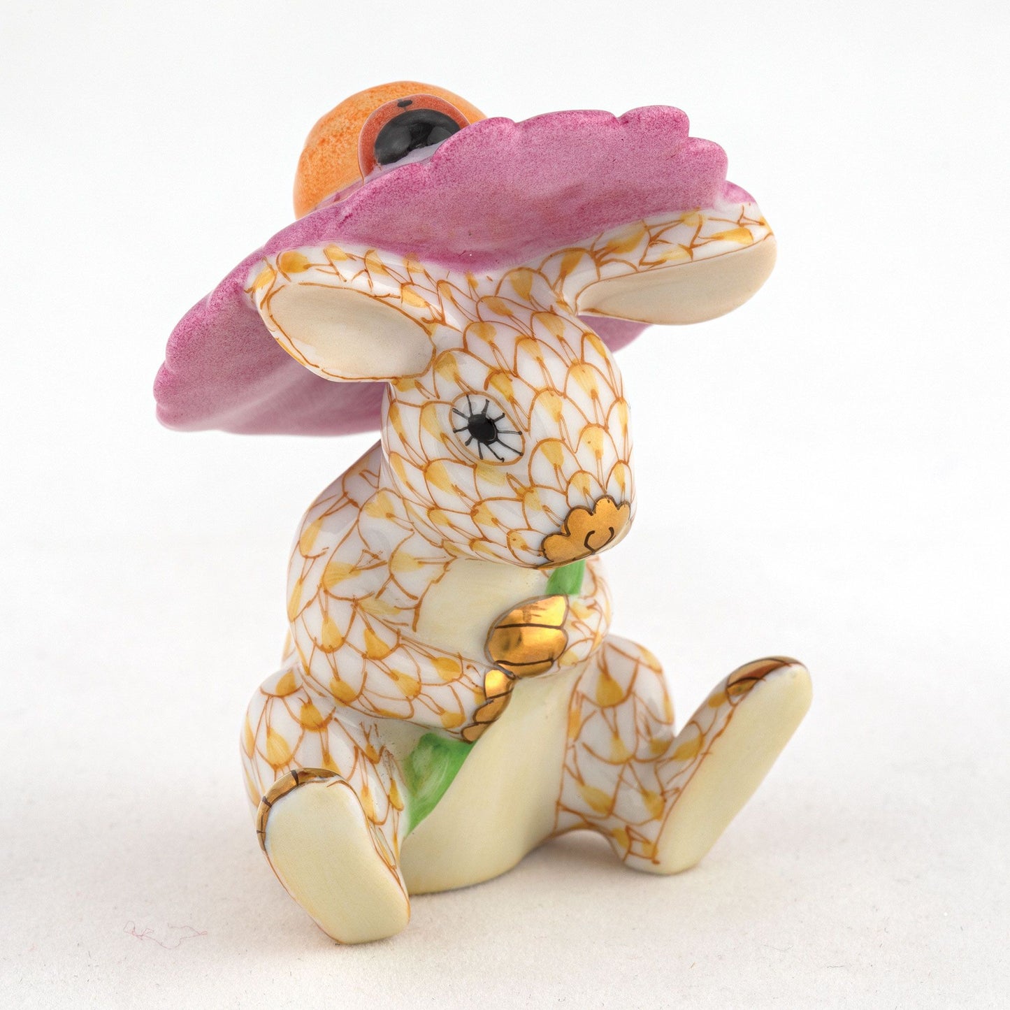 Herend Umbrella Bunny Butterscotch