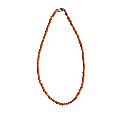 Dainty Candy Gemstone Necklace: White