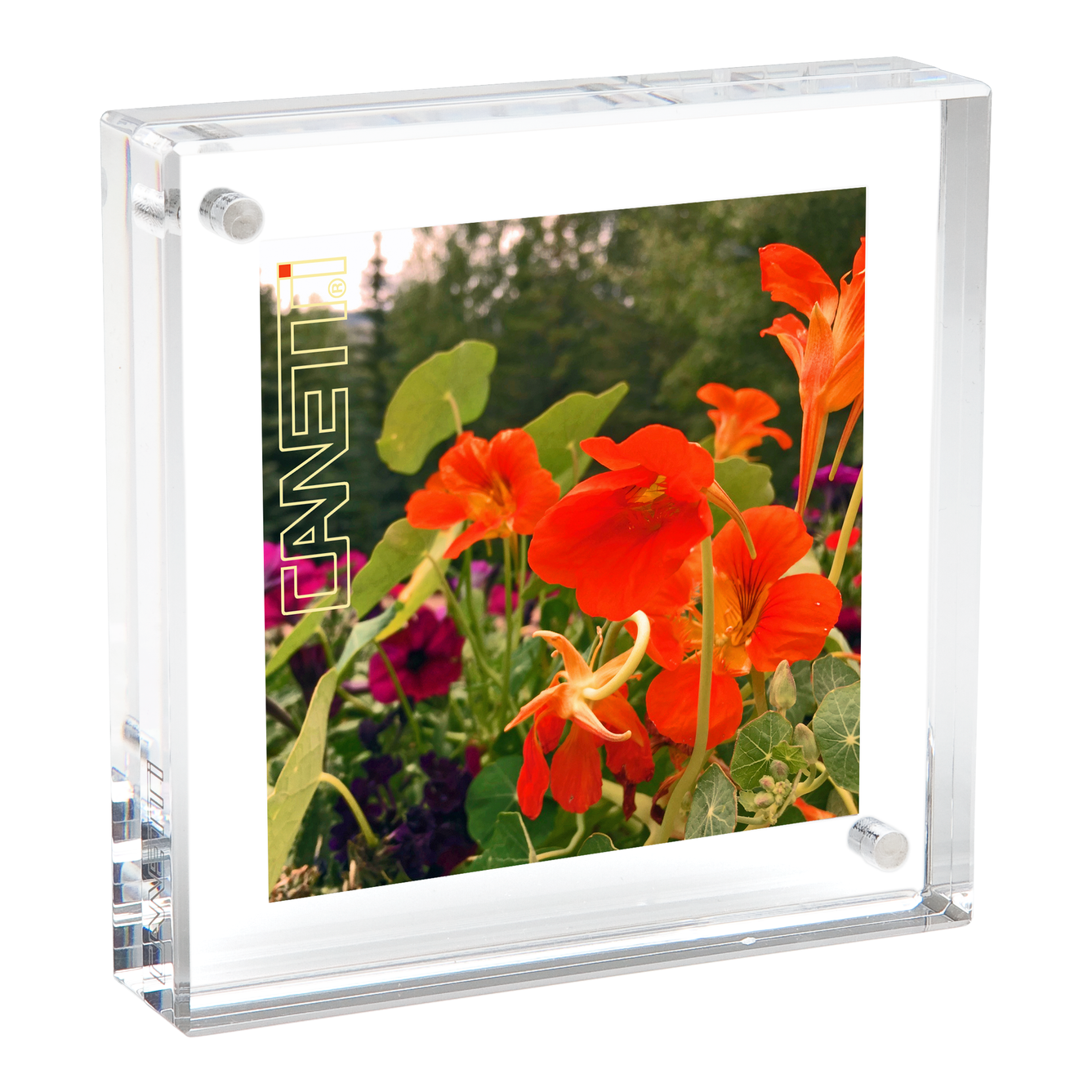 The Original Magnet Frame - Clear, Acrylic Frames - 13 Sizes: 3.5"x5"