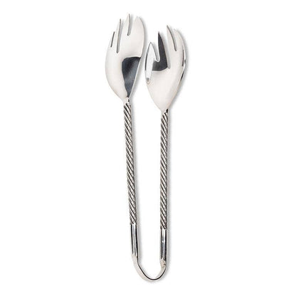Twist Handle Salad Tongs-10.5 inches