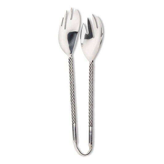 Twist Handle Salad Tongs-10.5 inches