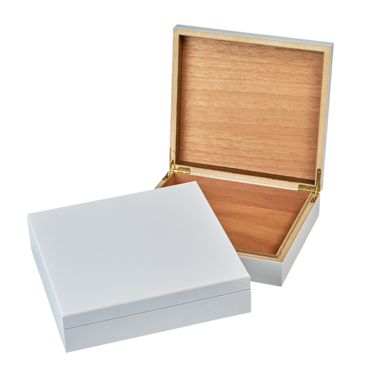 White - Wood Box
