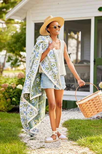 Farmhouse Flowers Blanket: Original