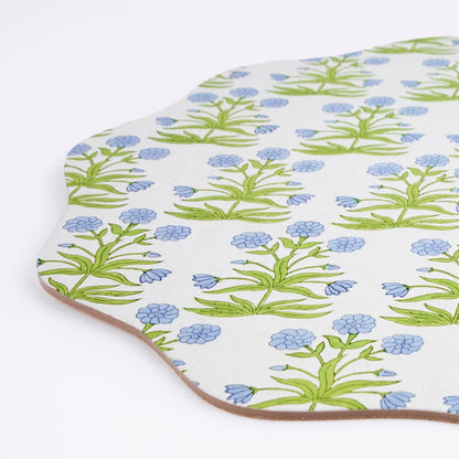 Molly Mahon Blue Flower Placemat