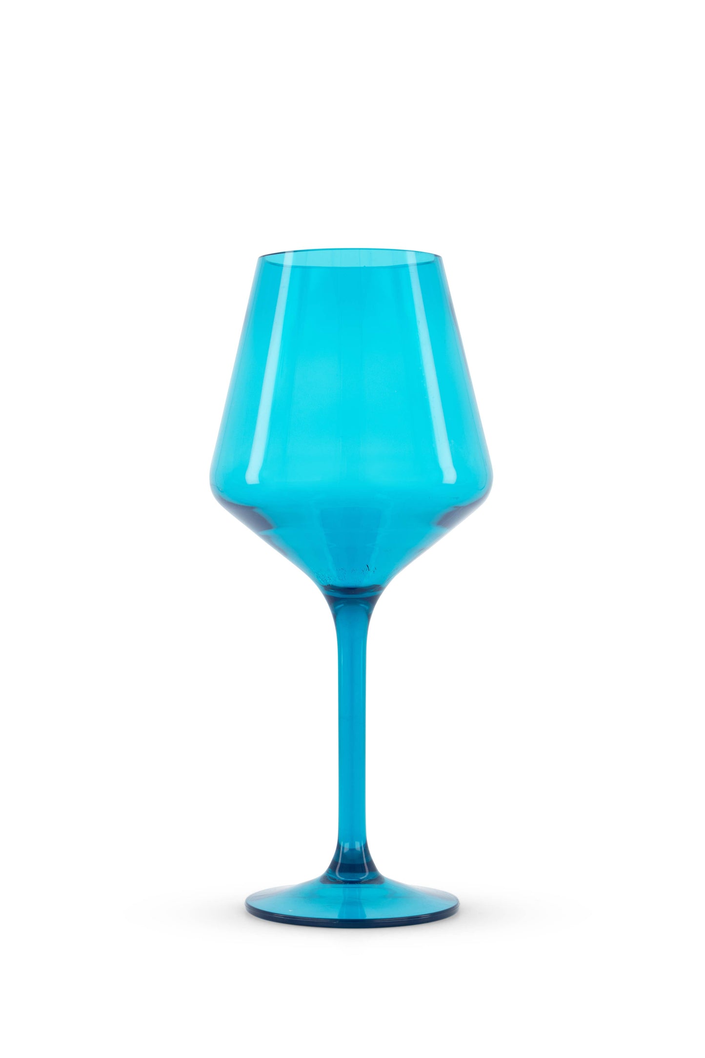 Acrylic Stemmed Wine Glasses-Jewel