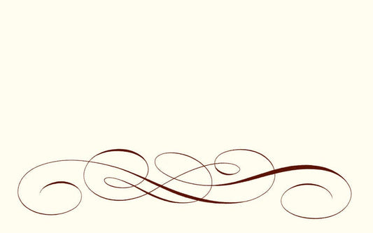 Scroll Place Cards Set of 10