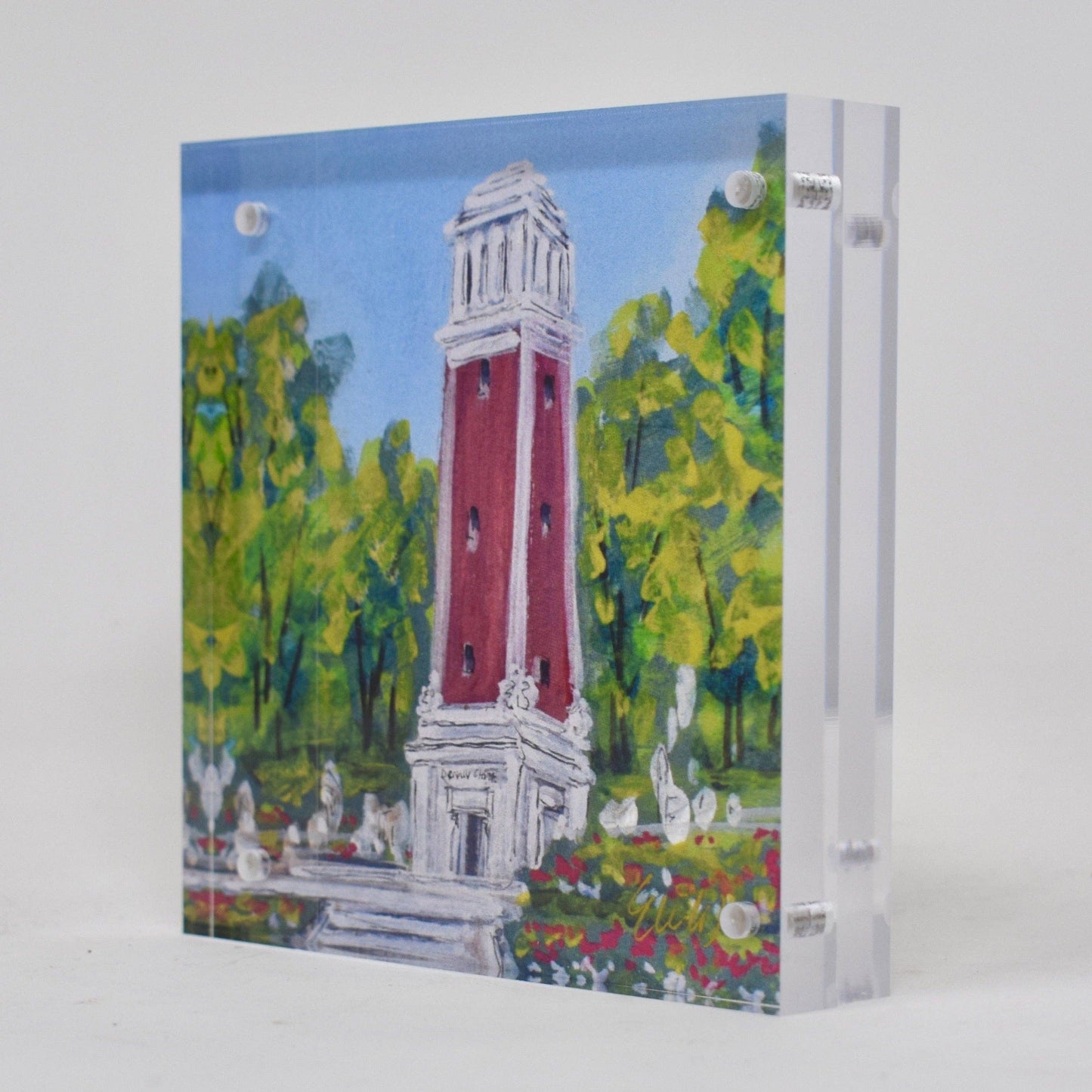 Alabama Landmark Acrylic Block - 4x4