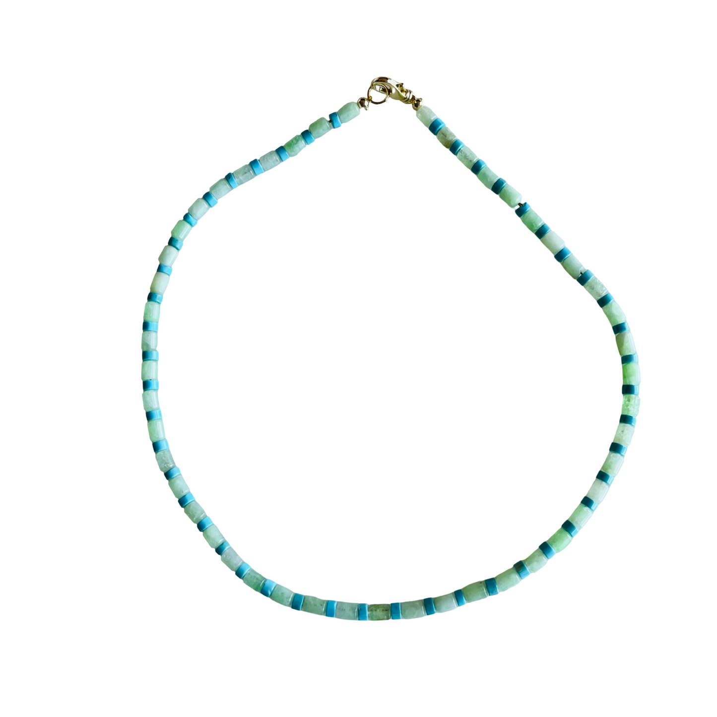 Dainty Cabana Necklace  : Hot Pink