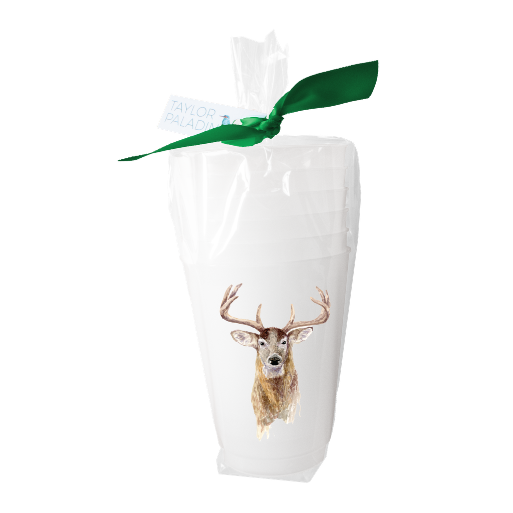 Deer Frosted Cup