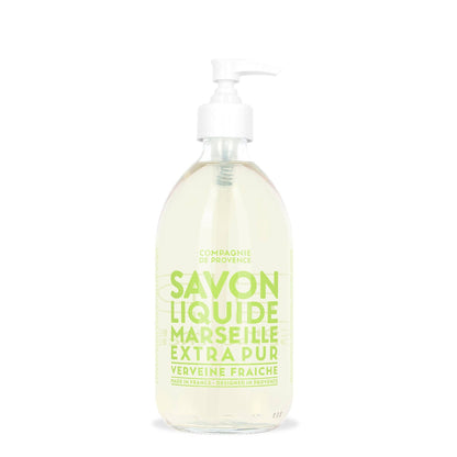 Liquid Marseille Soap Fresh Verbena 16.7 fl oz Glass
