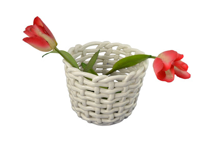 ROUND SPAGHETTI STYLE FLOWERPOT