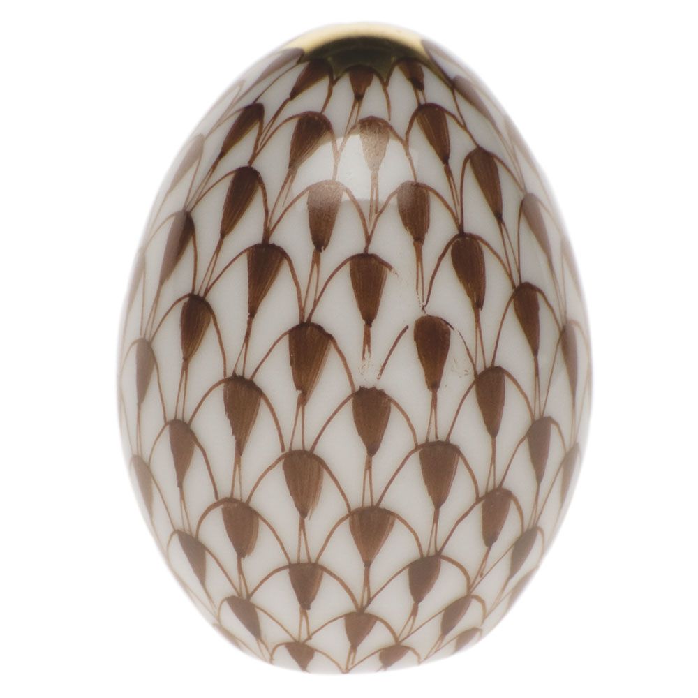 Herend Egg Small Chocolate