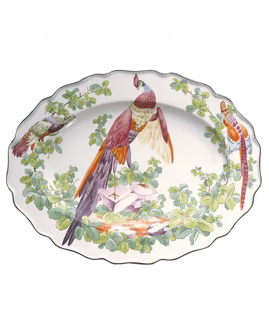 Mottahedeh Chelsea Bird Large Platter