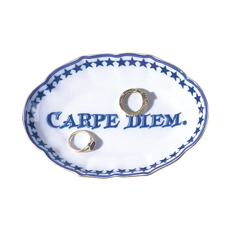 Carpe Diem Dish by Mottahedeh