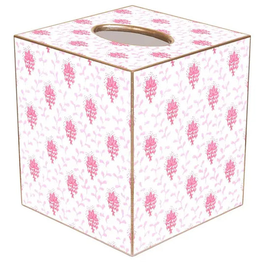 Pink Provencal Tissue Box Cover