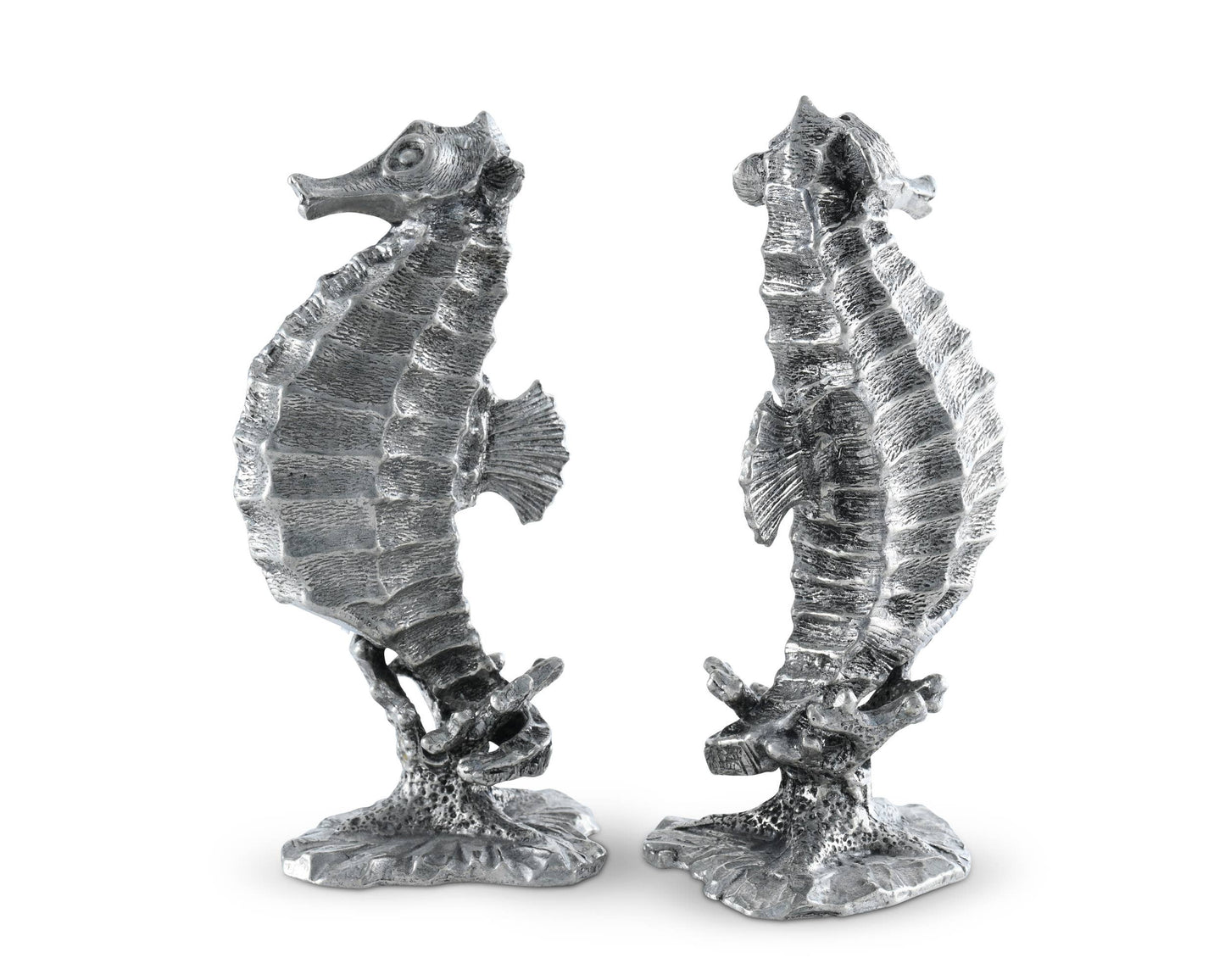 Pewter Seahorses Salt & Pepper Set