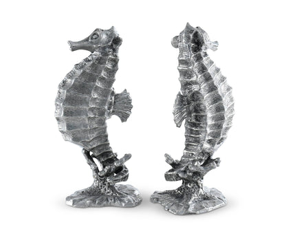 Pewter Seahorses Salt & Pepper Set