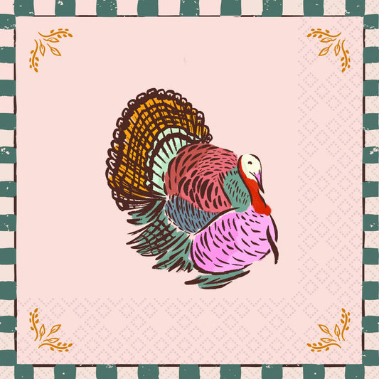 Turkey Cocktail Napkins