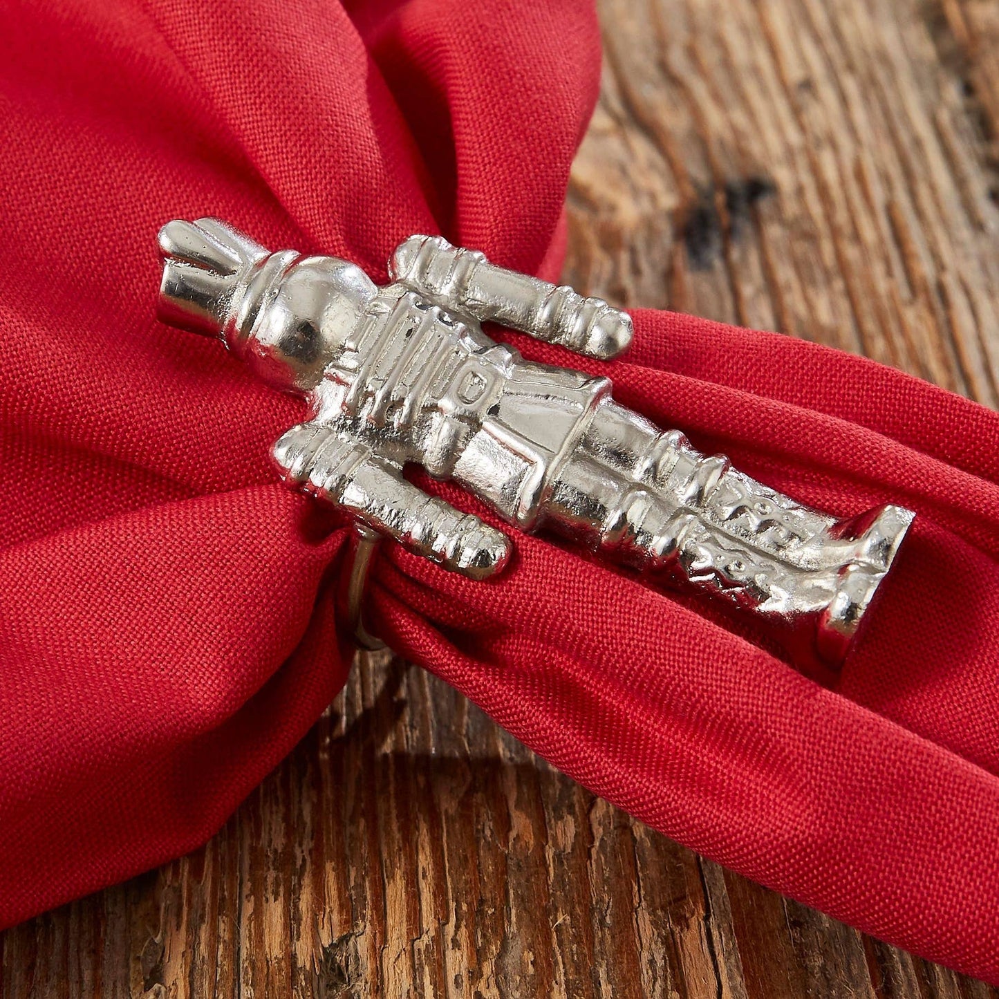 Nutcracker Napkin Ring Pair