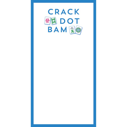 Mahjong Crack Dot Bam List Notepad