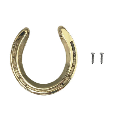 Horseshoe Brass Door Knocker