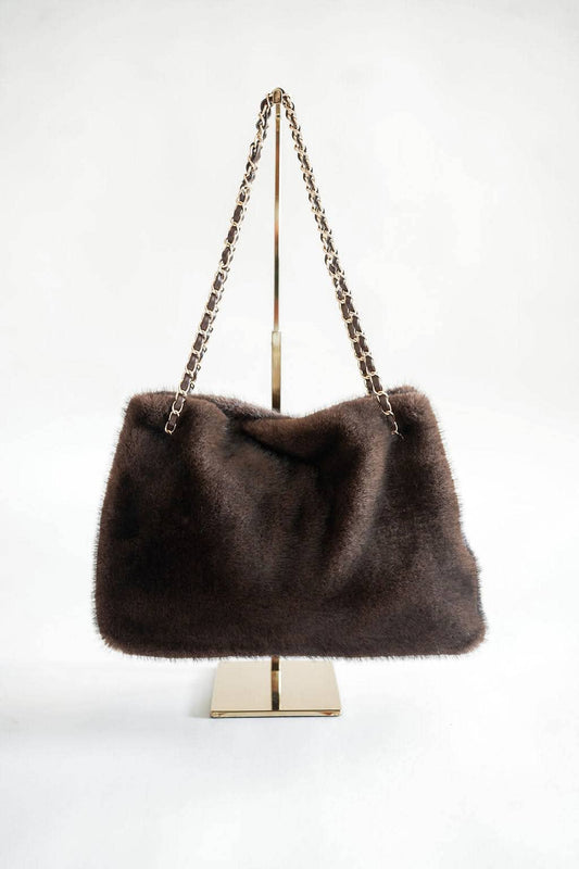 Faux Fur Tote