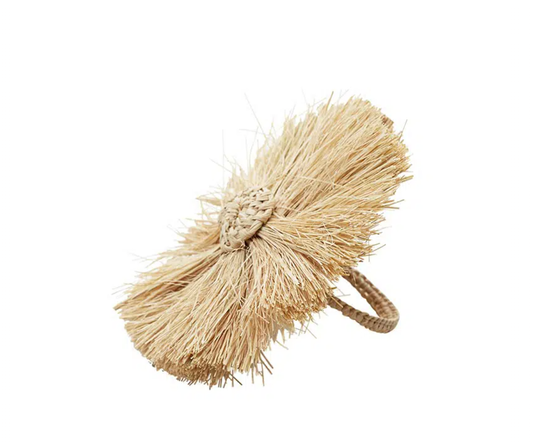 Fringe Napkin Ring set of 4
