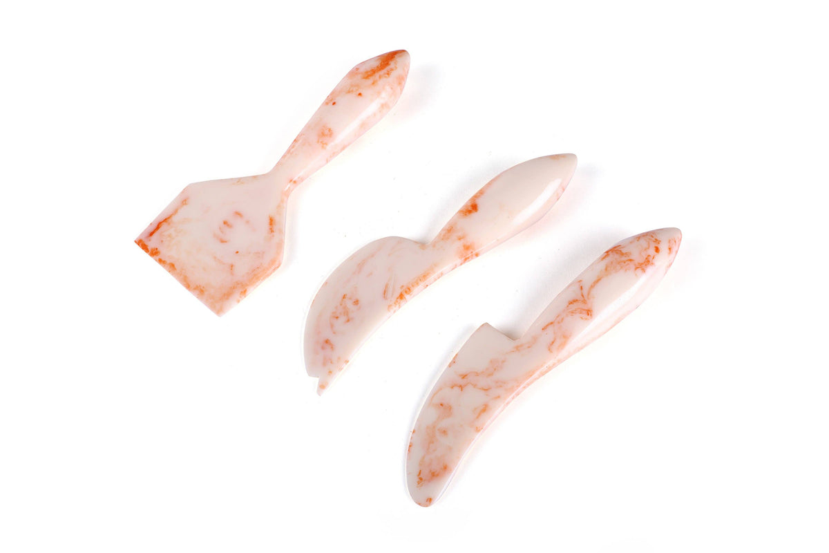 Pink Cheese Knife | Hand-Poured Resin | Cutlery