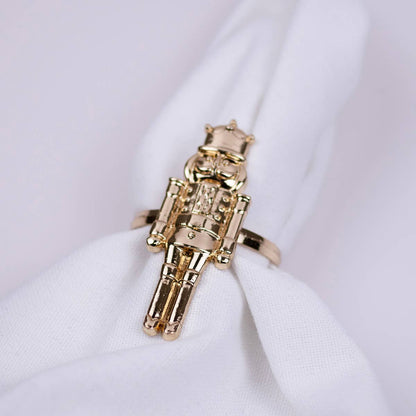 Nutcracker Napkin Rings     Set of 4