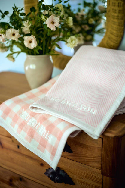 Cozy Gingham Powder: Original