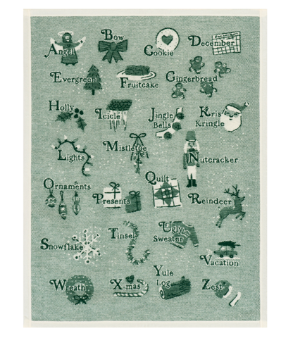 ABC's of Christmas Mini Blanket: Mini