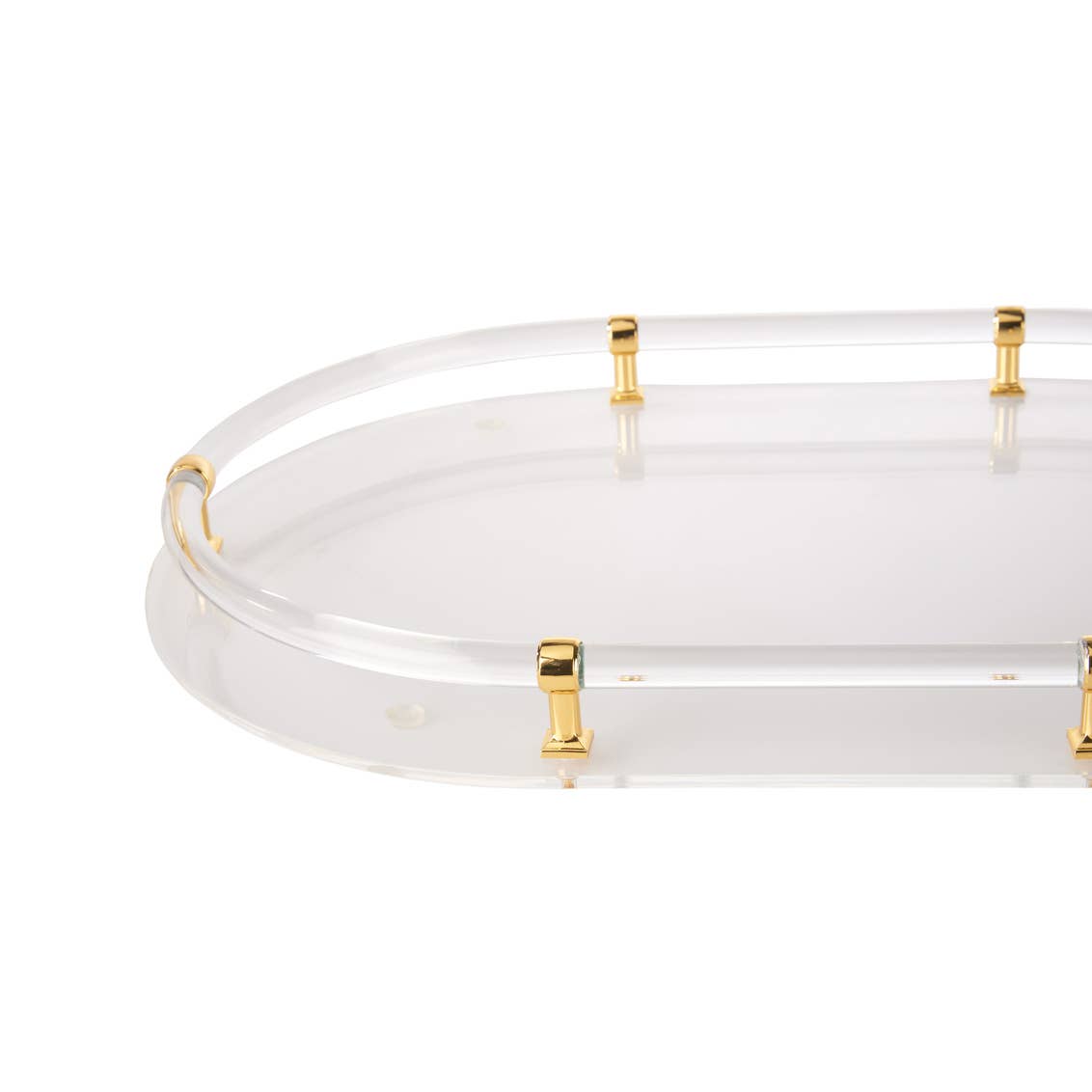 Acrylic Oval Tray