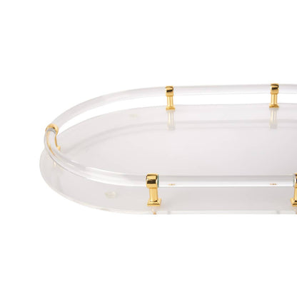 Acrylic Oval Tray