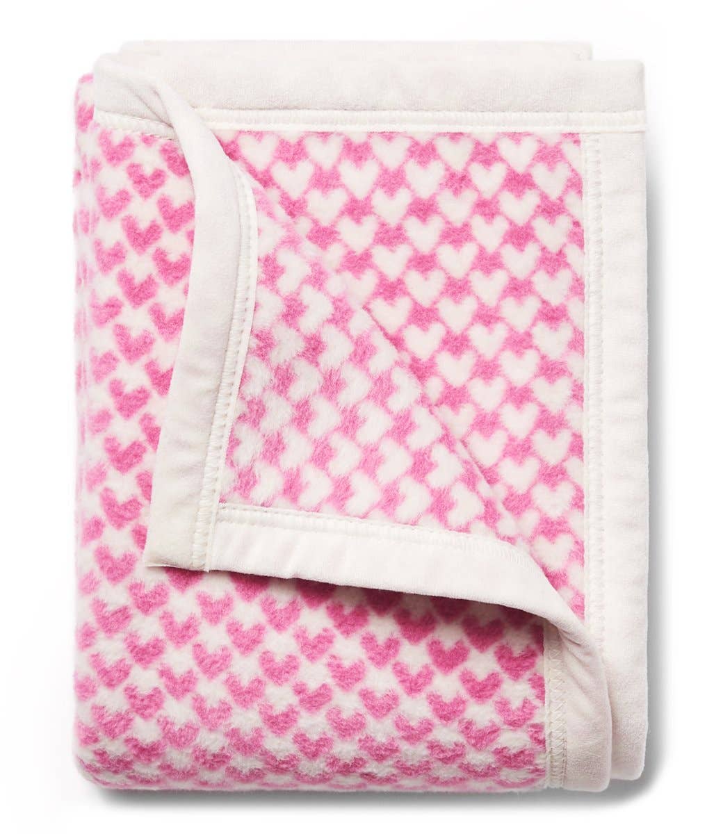 All My Heart Bubblegum Mini Blanket