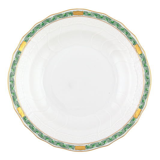 Herend Chinese Bouquet Garland Green Bread and Butter Plate