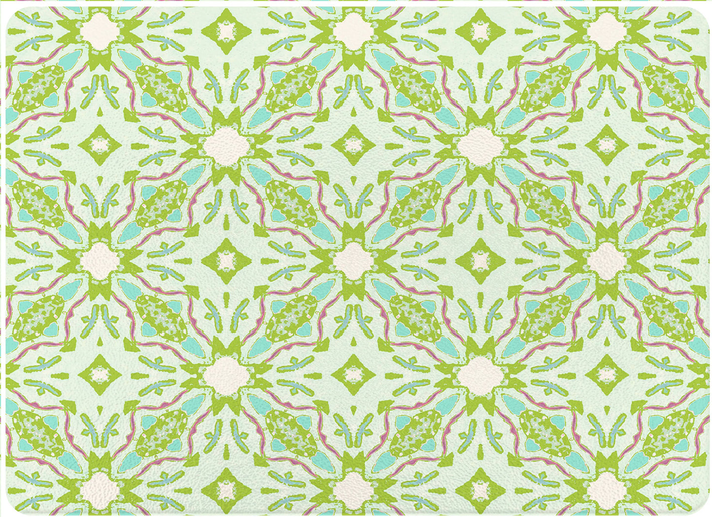 GB7832- Lagos Green by Laura Park Glass Cutting Board: Small Rectangle(8" x 11")