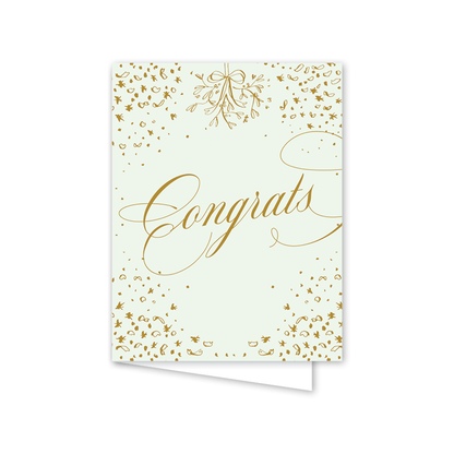 Confetti Soirée Congrats: Single Card