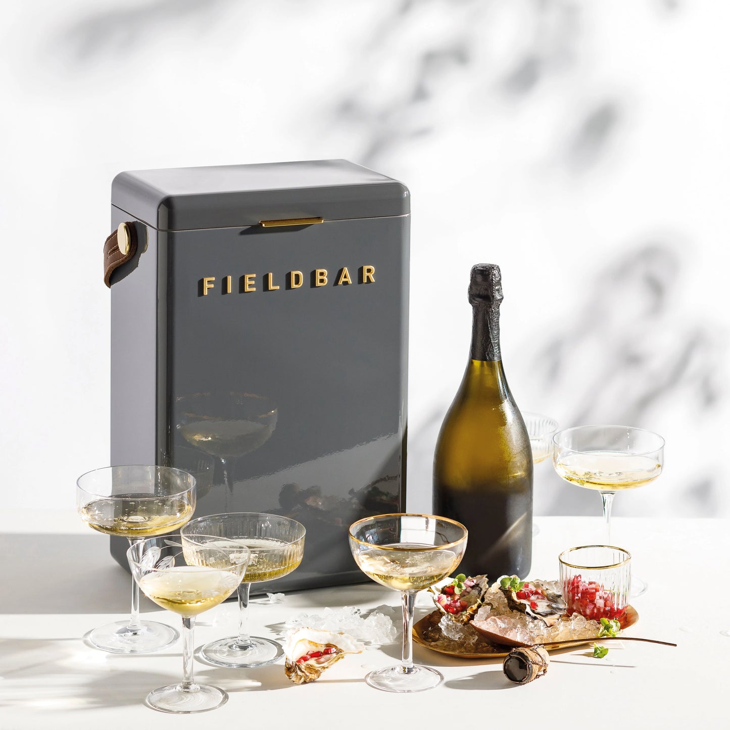 Fieldbar Drinks Box Oyster Grey