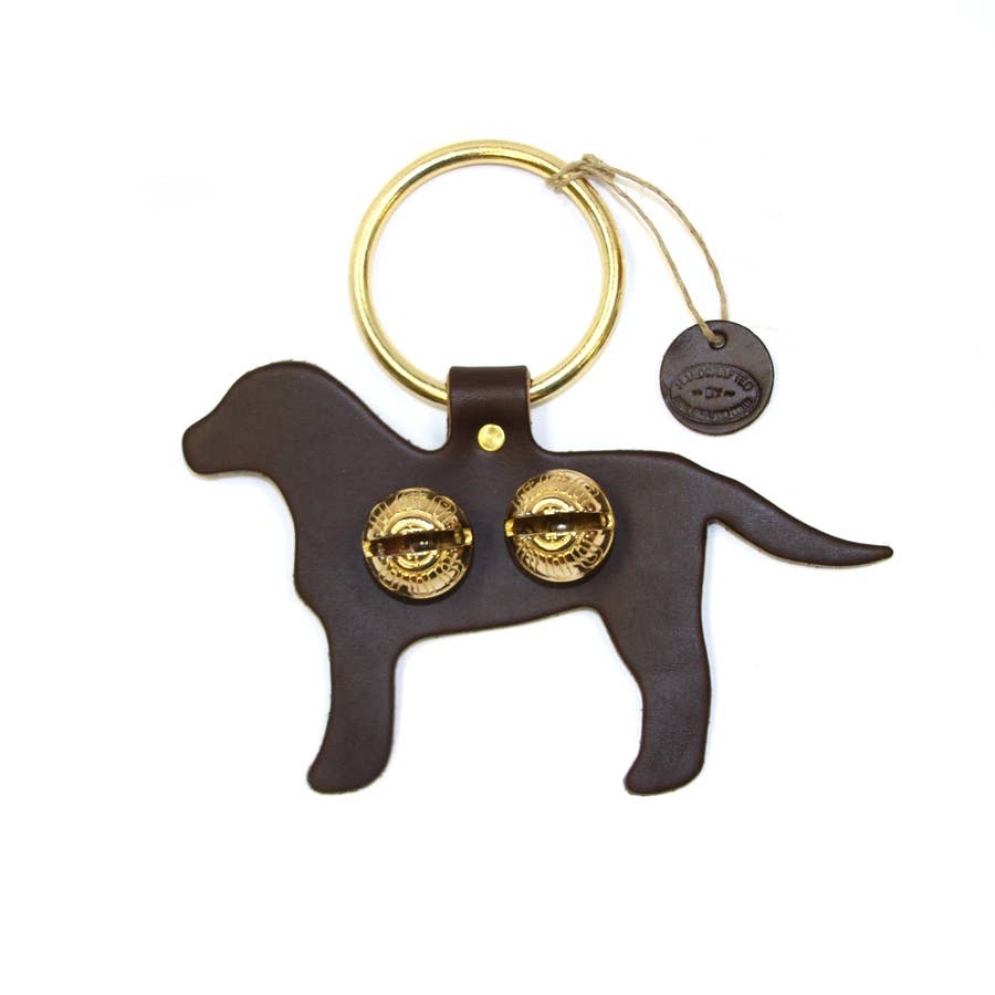 Designer Door Chimes - Lab: Black / Brass