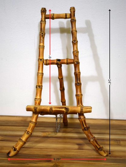 Bamboo Table Top Easel: Gold