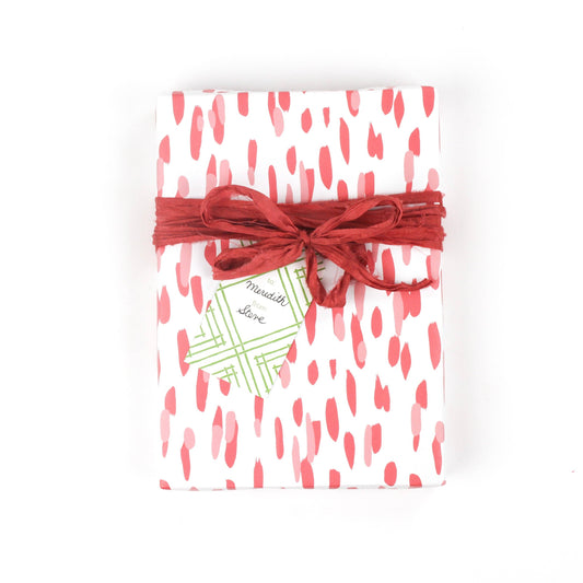 Pink Brushstroke Gift Wrapping Paper - Pink