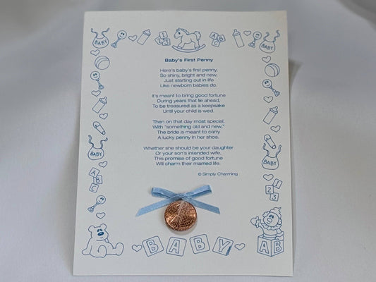 Blue Baby's First Penny