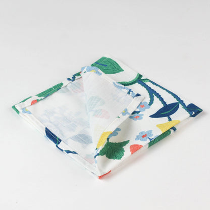 Strawberry Hill Forest Green Cloth Dinner Napkins, Set of 4