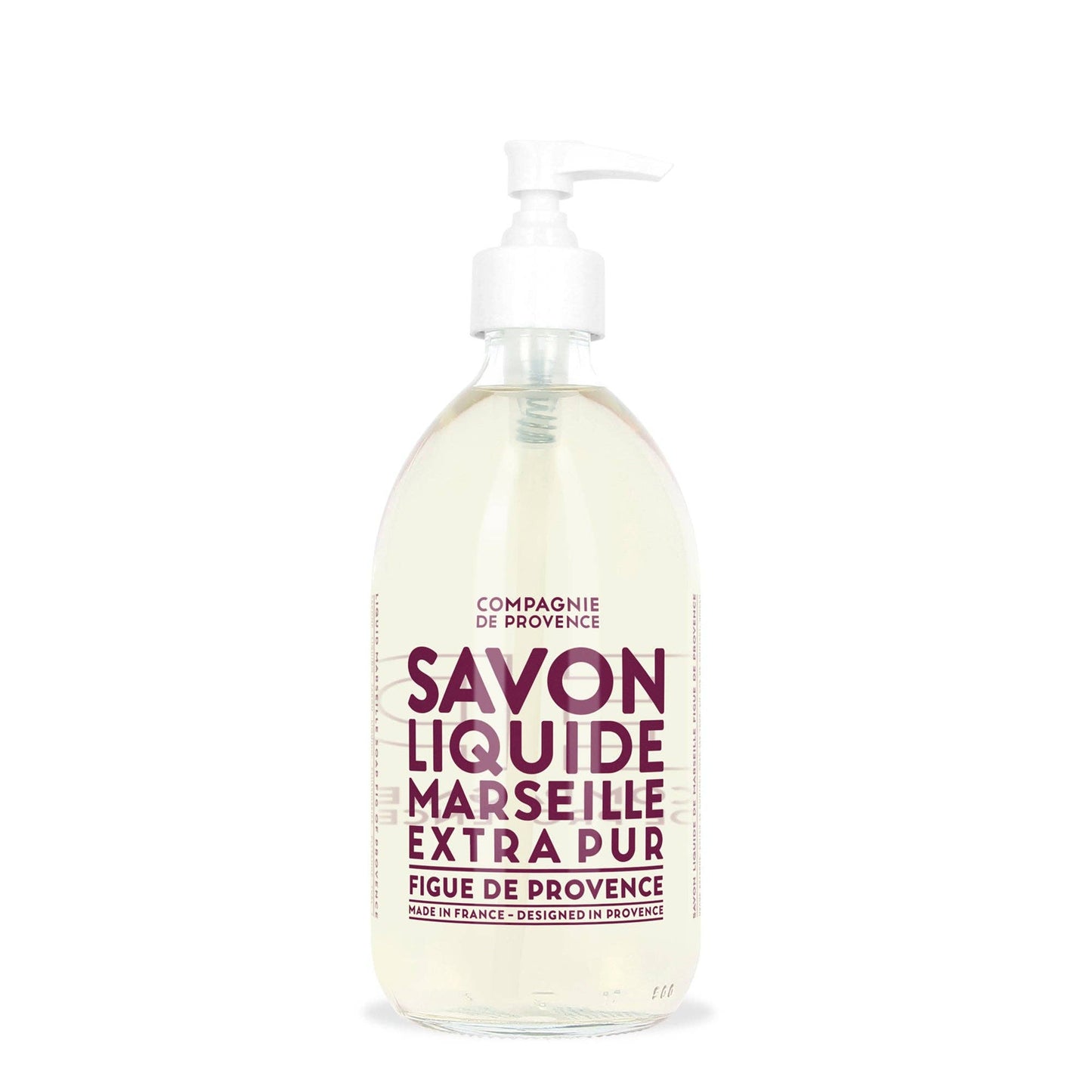 Liquid Marseille Soap Fig of Provence 16.7 fl oz Glass