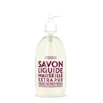 Liquid Marseille Soap Fig of Provence 16.7 fl oz Glass