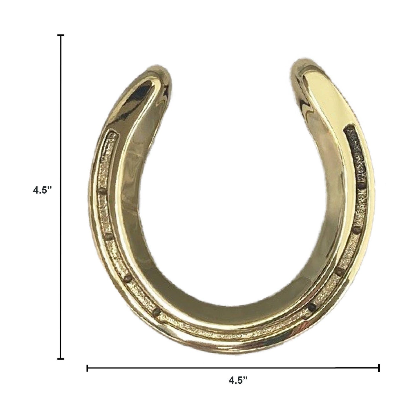 Horseshoe Brass Door Knocker