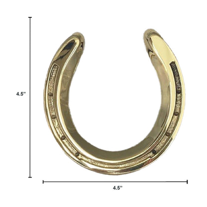 Horseshoe Brass Door Knocker
