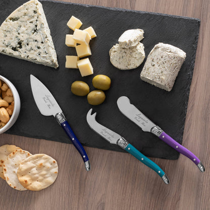 3 Piece Cheese Knives Plum